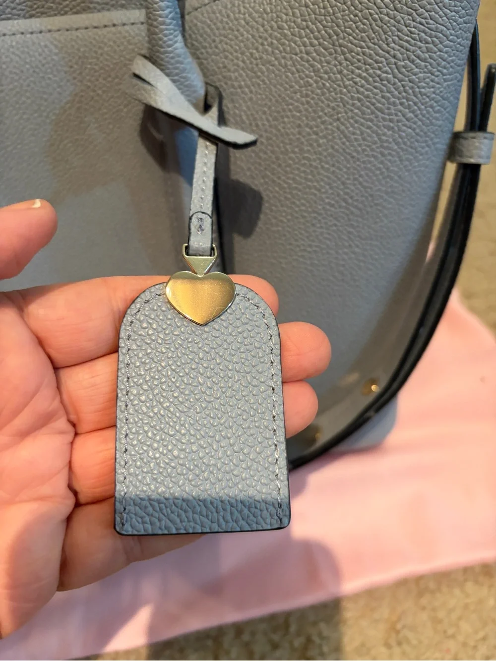 KATE SPADE MARGAUX New York Blue Dome Large Satchel
